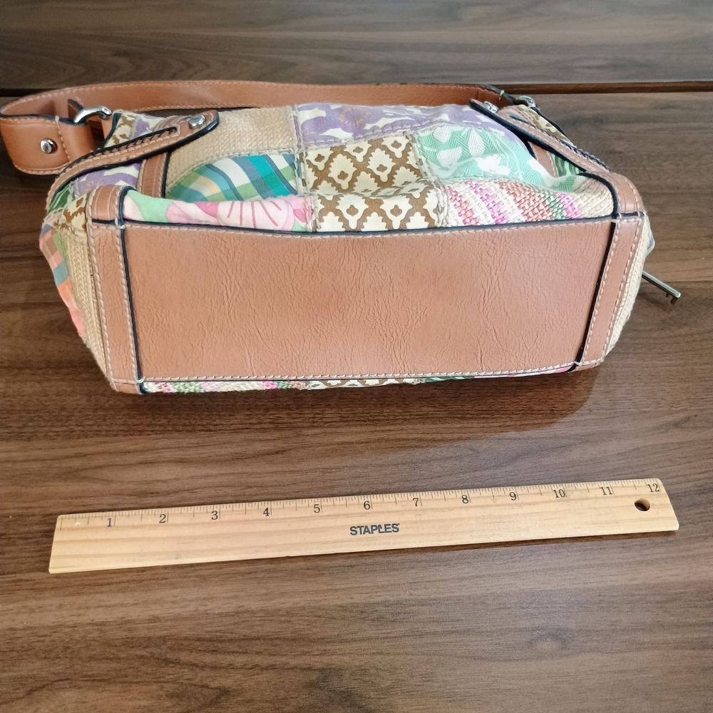 Fossil Multicolor Patchwork Shoulder Bag - Picture 7 of 10